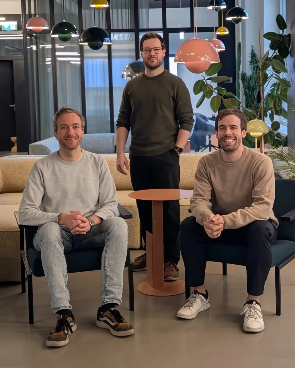 Burkhard Reffeling, Mathias Marquardt und Caspar Gerleve, Gründer von Taxforce