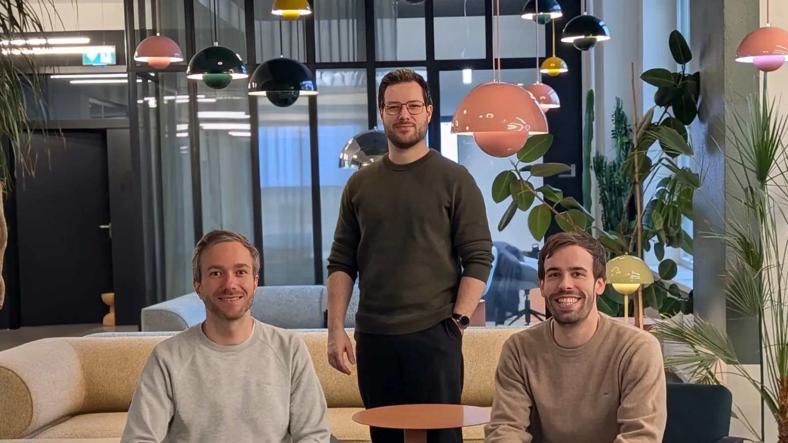 Burkhard Reffeling, Mathias Marquardt und Caspar Gerleve, Gründer von Taxforce